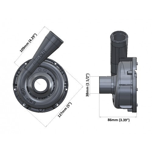 Davies Craig EWP150 Aluminum Electric Water Pump (12V) 8165