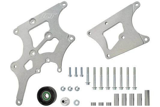 LS BMW 330i E46 Swap Alternator & Power Steering Bracket Kit Corvette LS1 LS3